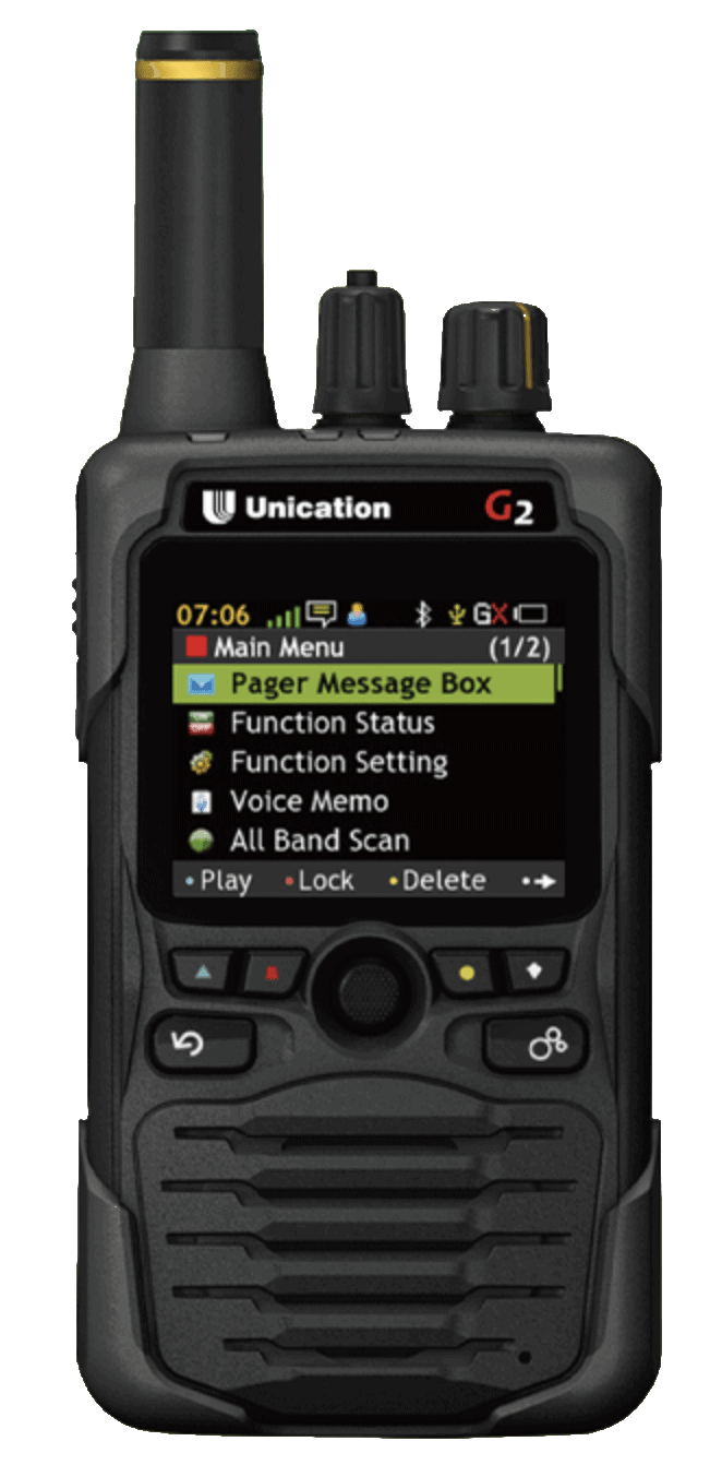 Unication G2 P25 Pager with DMR Upgrade