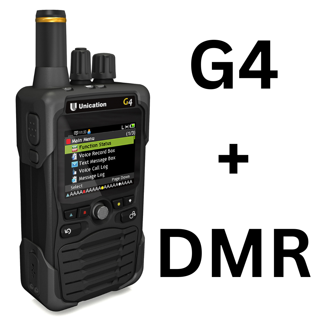 Unication G4 P25 Pager with DMR Upgrade