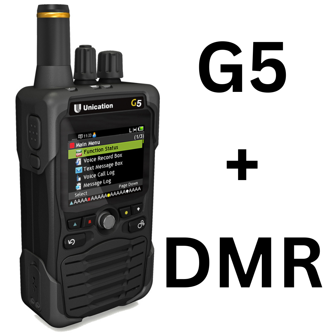 Unication G5 P25 Pager with DMR Upgrade